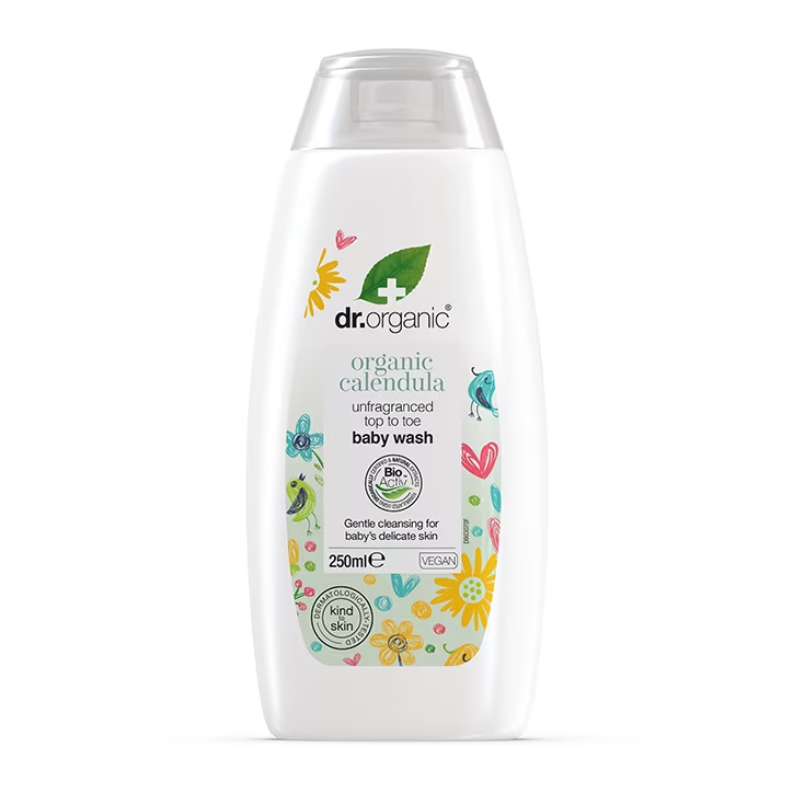 Dr.Biologico Bioactive Skincare Organico Calendula Bambino Pelle Lavaggio 250ml