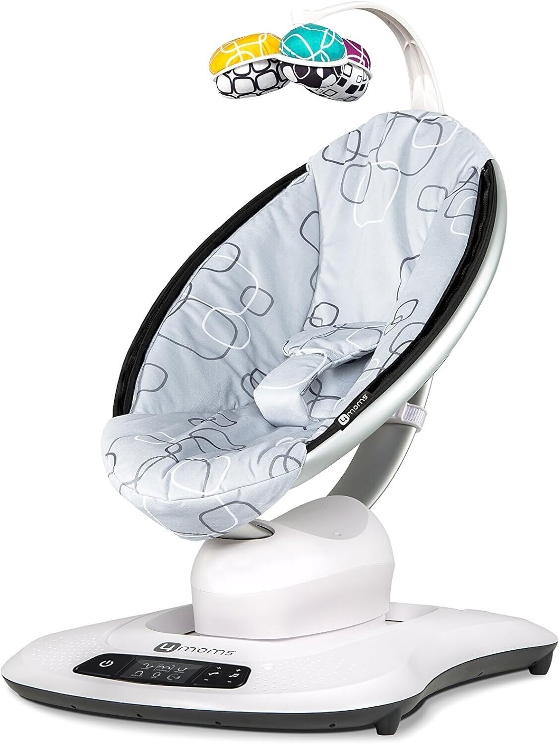 4moms mamaRoo® 4 - Silver Plush - Sdraietta per Bambini