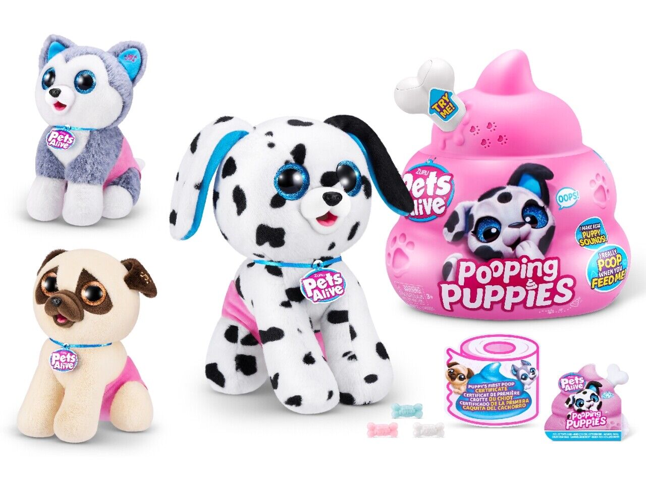 856136 POOPING PUPPIES FA LA CACCA ZUR9542