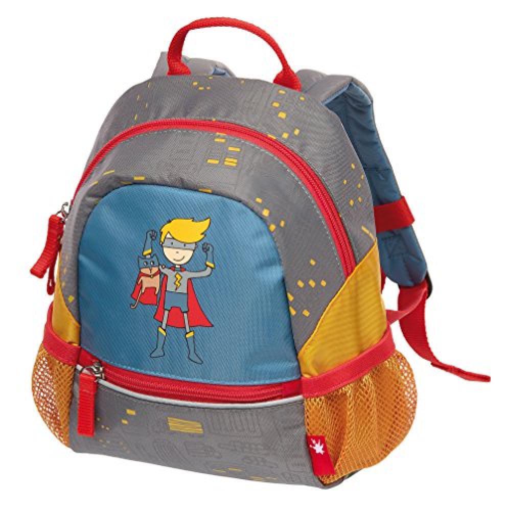 (TG. 25 cm) Sigikid Rucksack klein, Pille Power Zainetto per bambini, 25 cm, 6.0