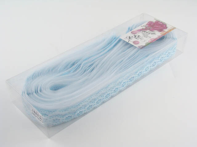 856136 NASTRO STRIP TULLE 15pz CIELO 22177 06