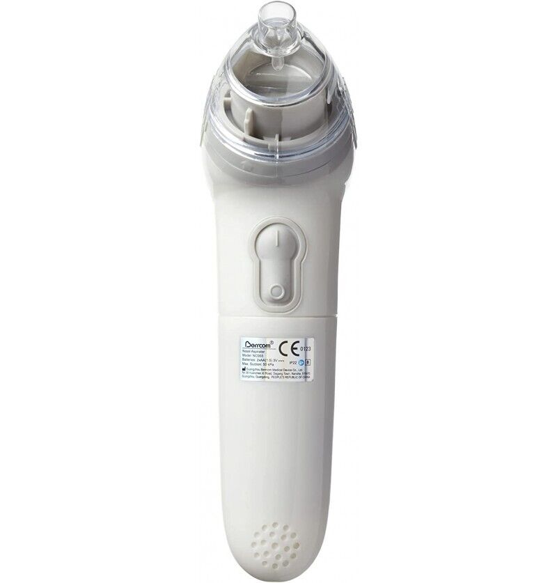 Tommee Tippee Aspiratore Nasale Neonati Elettrico a Batteria 3 Beccucci Bianco