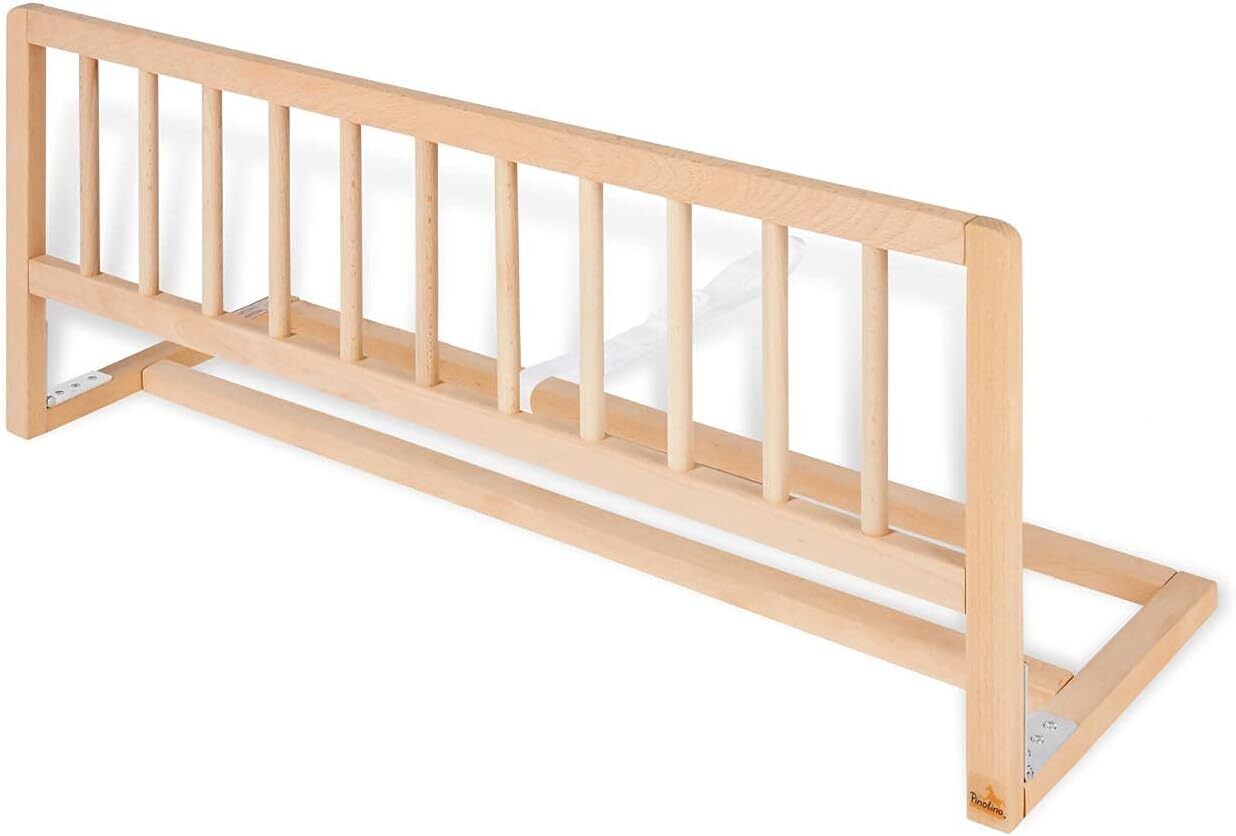 Pinolino, Sponda lettino in legno massello di faggio, Beige (Natur)