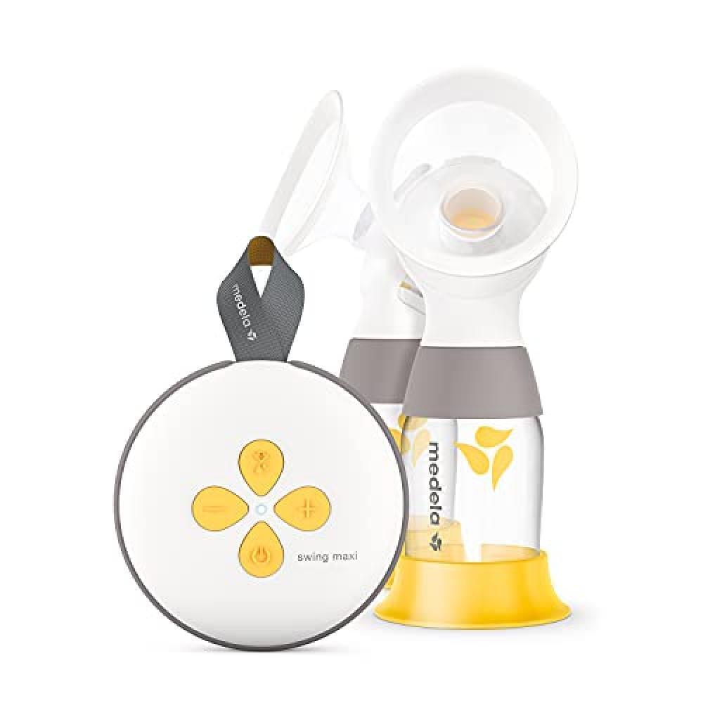(TG. 9 Unit  (Confezione da 1)) Medela Swing Maxi Tiralatte Elettrico Doppio, Ri