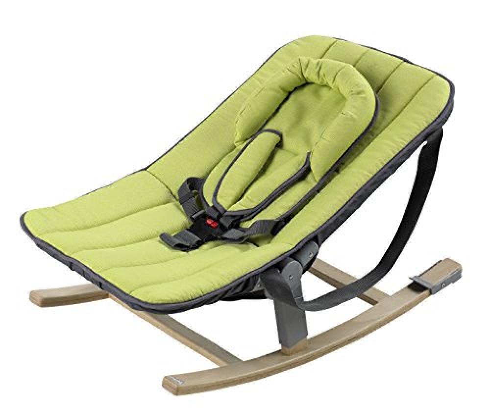 Geuther 4705 NA146 - Seggiolone da tavolo Rocco con tessuto, Verde - NUOVO