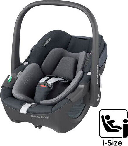Maxi-Cosi Seggiolino Auto 0-13 Kg 0-15 Mesi Graphite Pebble 360 Essential i-Size