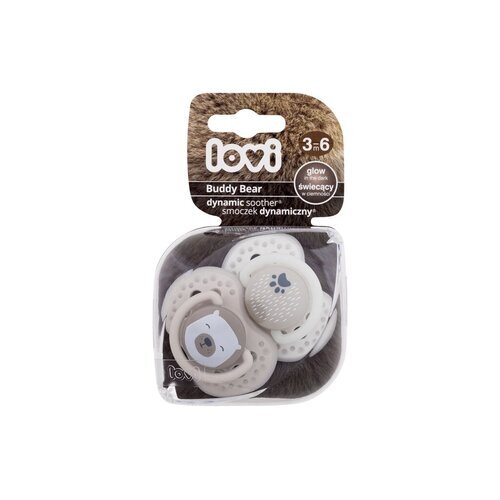 LOVI Buddy Bear Succhietto Dinamico 2 pezzi per bambini 6-18m donna