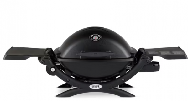 Weber 51010053 barbecue a gas q 1200 con ripiani laterali pieghevoli
