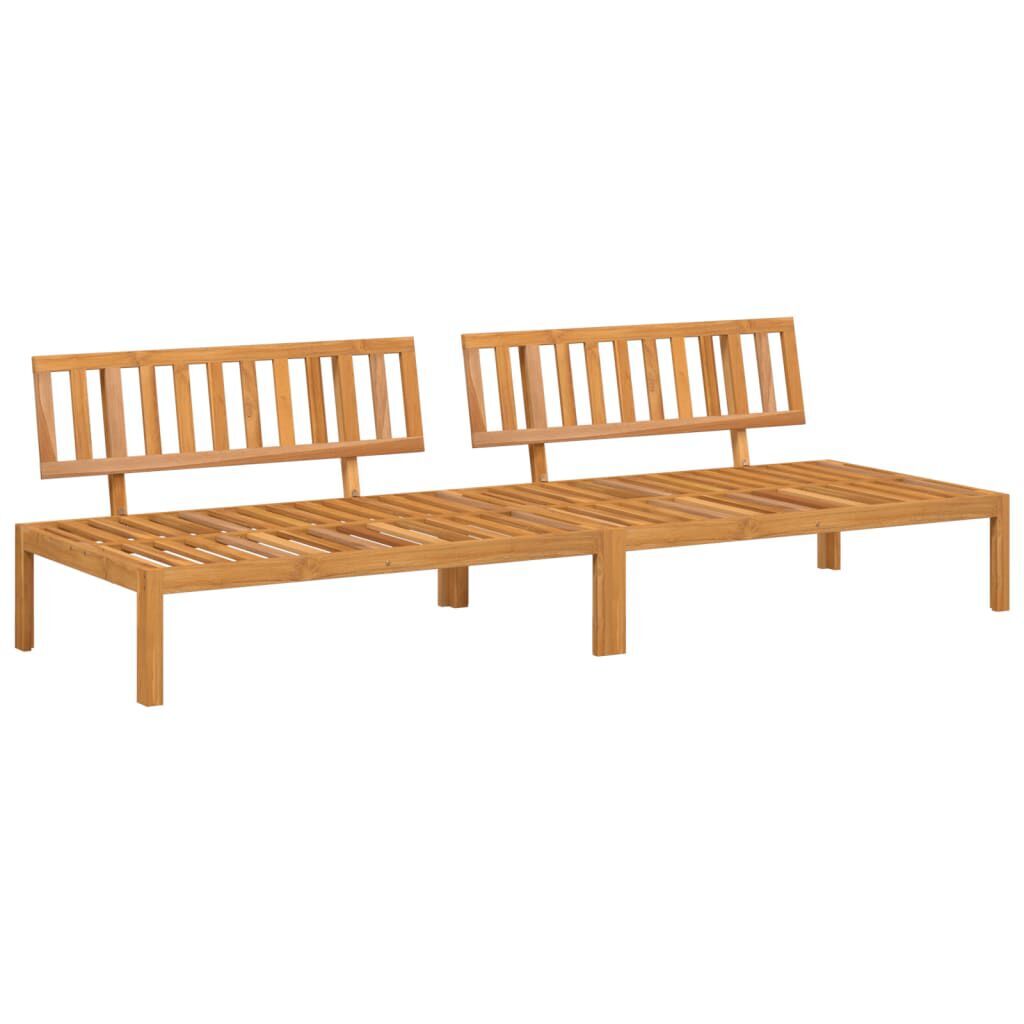 AX 2 Pallet Doghe Divani Modulari 120x92x69cm Giardino Patio Terrazza New 365847