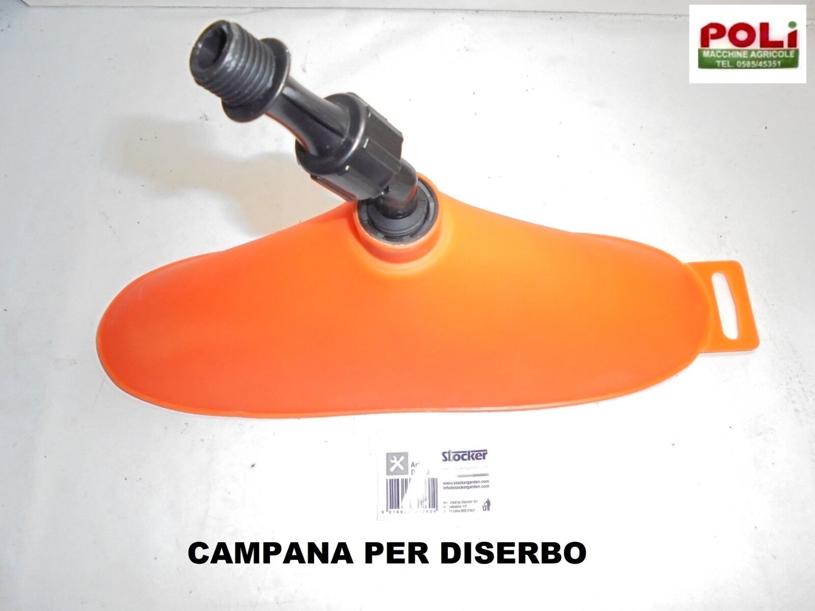 CAMPANA PER DISERBO PER POMPA ZAINO ELETTRICA STOCKER Li-ION ART D-260