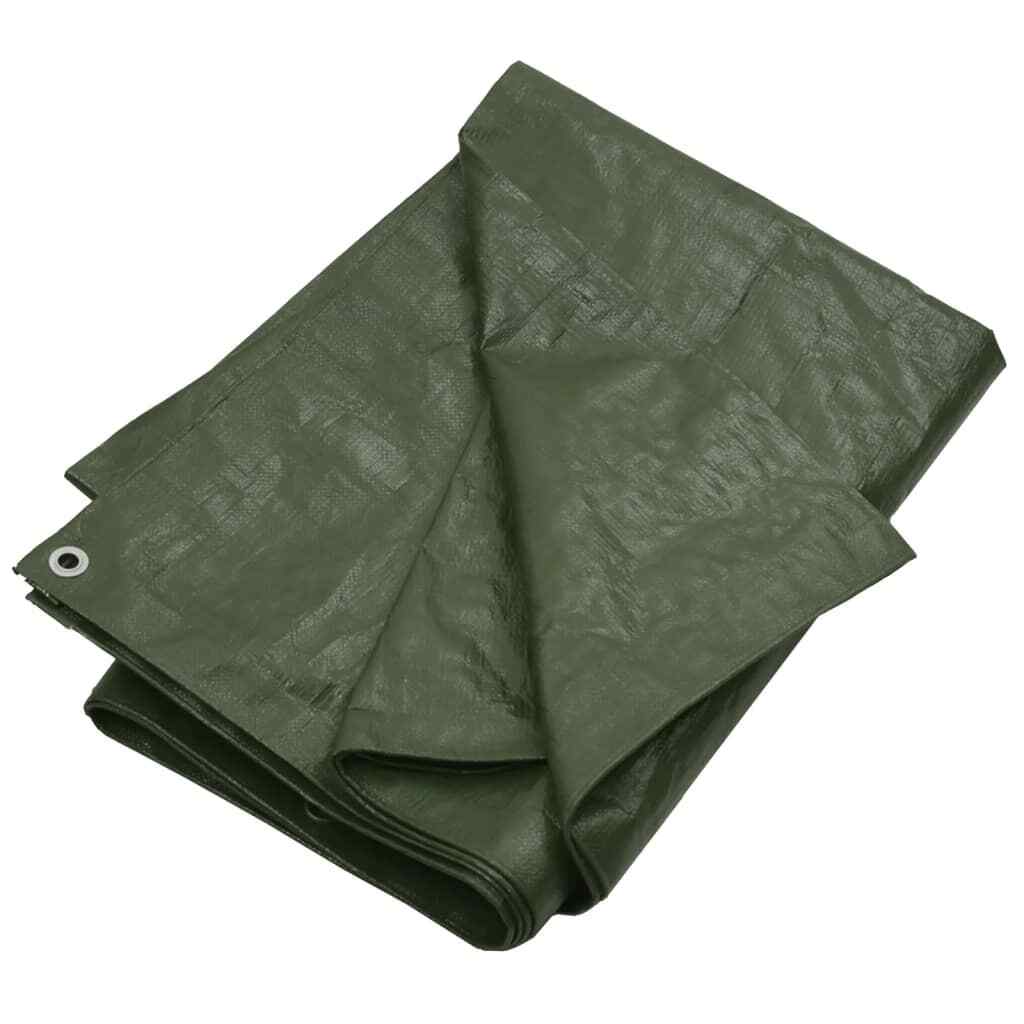 AX Telo Copertura Mobili 180gm² 8x8m Materiali HDPE Verde Giardino Nuovo 151542