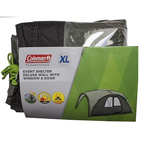 Coleman Event Shelter Deluxe Parete Laterale con Porta per Gazebo, Nero