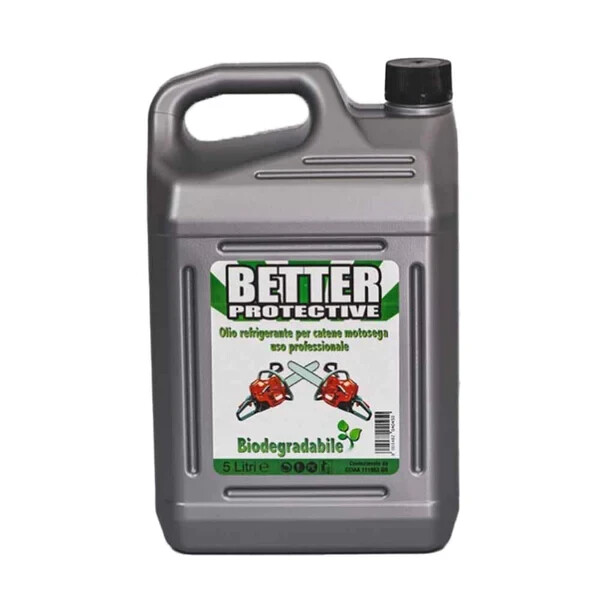 BETTER PROTECTIVE - OLIO REFRIGERANTE PER CATENA MOTOSEGA 5L - BIODEGRADABILE