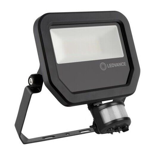 LEDVANCE FLOODLIGHT PROIETTORE NERO 20W 4000K 2200LM SENSORE FLOOD20840BSG3