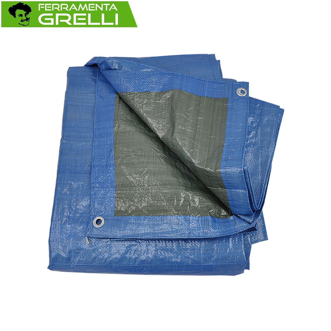 TELONE OCCHIELLATO mt  8 x  5 • 110 gr/mq.