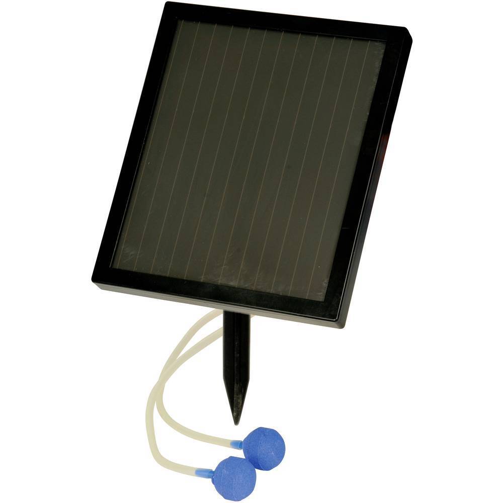 Hozelock 3537 0000 Solar Luftpumpe Ossigenatore solare per stagno e laghetto