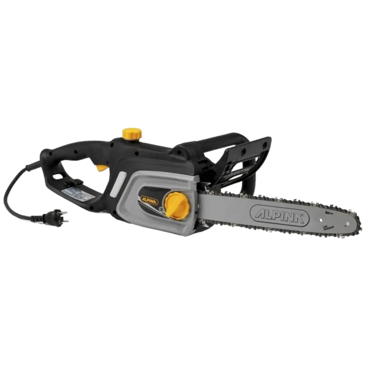 Motosega elettrica alpina 1800w barra 35cm elettrosega lubrificazione automatica