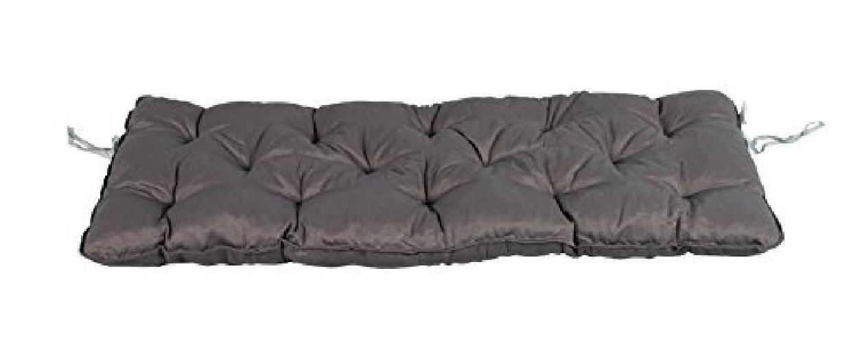 Ambientehome cuscino per panchina a 3 posti, grigio, 150 x 50 x 10 cm