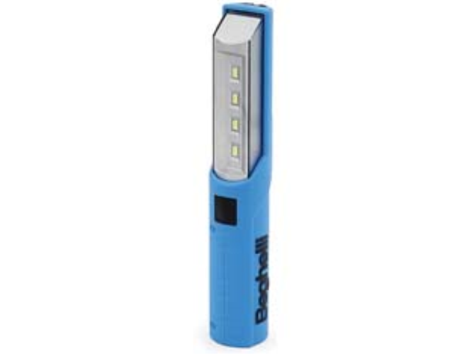 Lampada portatile antiurto comoda t-160 - 4 led da 160 lm - ø mm.125x193x36 Begh