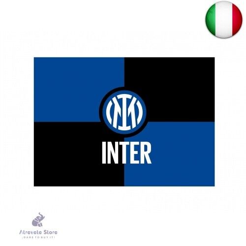 Bandiera Inter Ufficiale Grande cm. 100 x 140 F.C.Internazionale Flag BGINTCR02