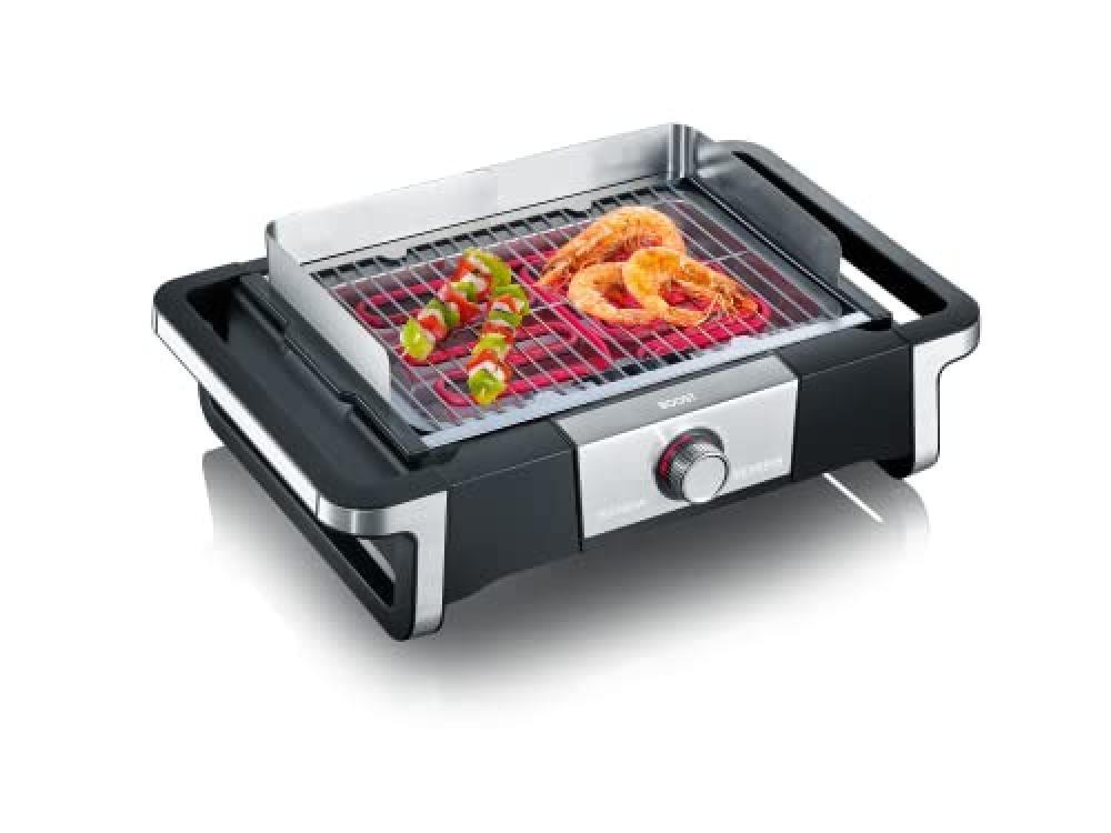SEVERIN SENOA BOOST Barbecue Elettrico per Interni ed Esterni, Grill Elettrico 3