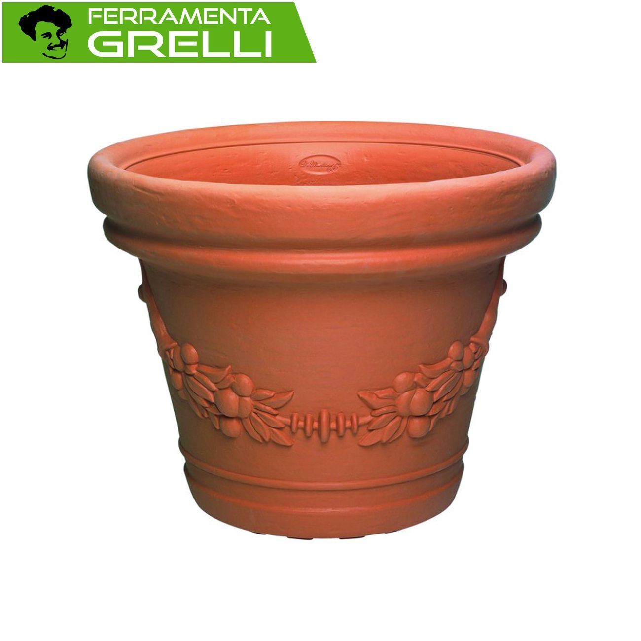 VASO ELIOS TONDO FESTONATO  • 50, Ø cm 51x39.5 h