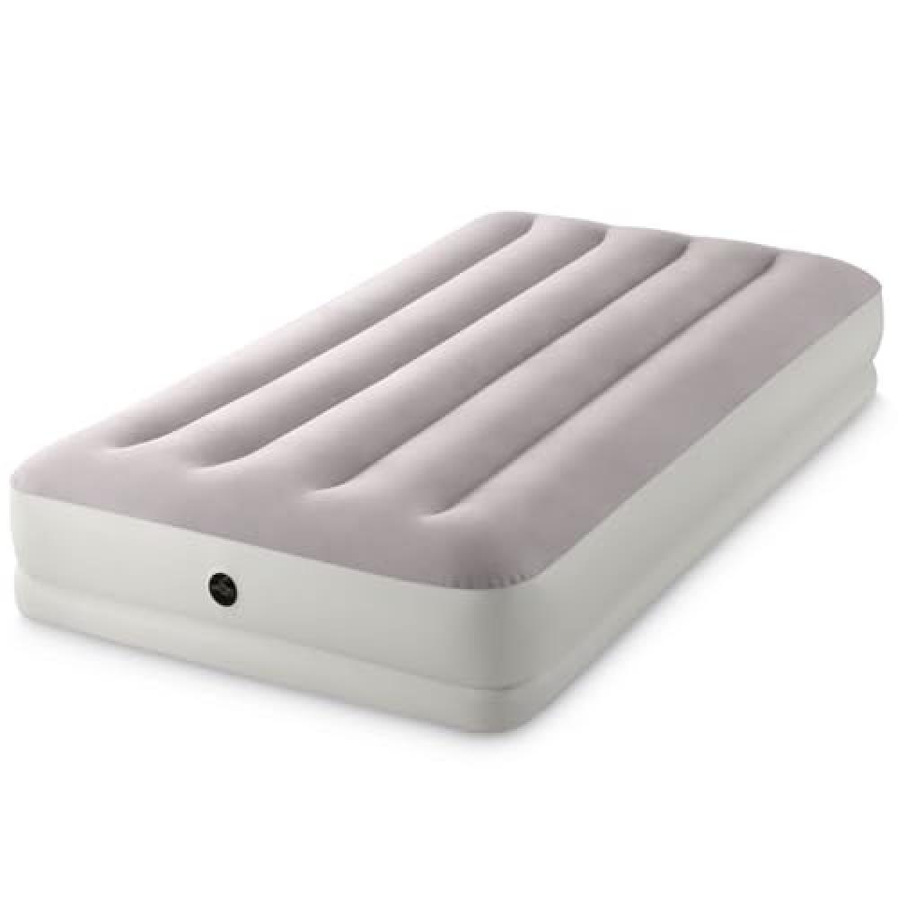 (TG. Singolo) Intex Twin Dura-Beam Prestige Mid-Rise Airbed w/ USB150, Inflated