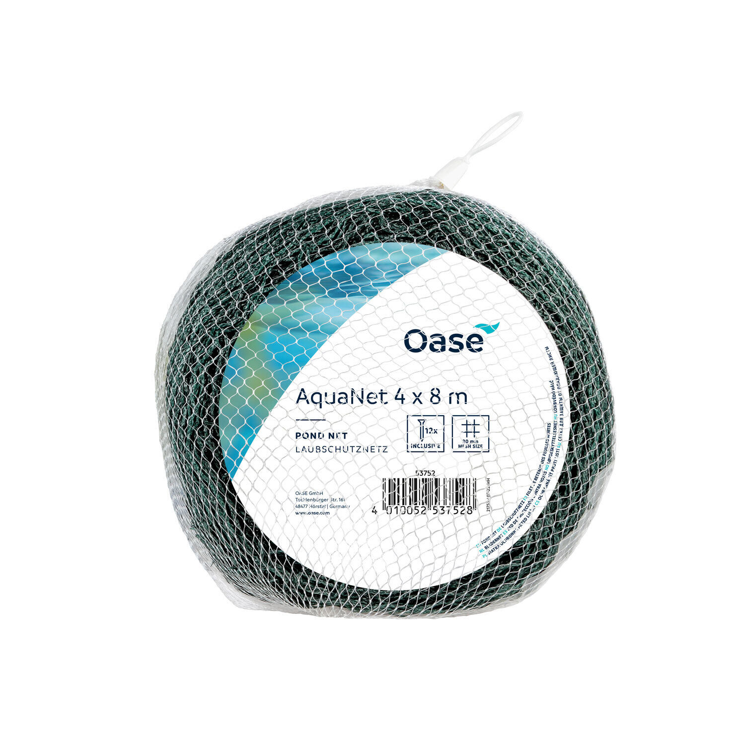 Oase AquaNet Rete Per Proteggere I Laghetti Da Caduta Foglie E Rami 4x8 mt