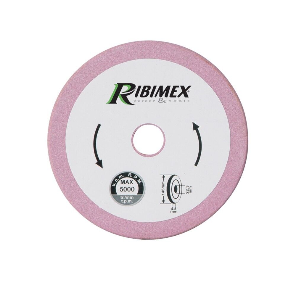 MOLA RICAMBIO AFFILACATENE ELETTRICO AFFILA CATENE Ø145x22,3x3,2mm RIBIMEX