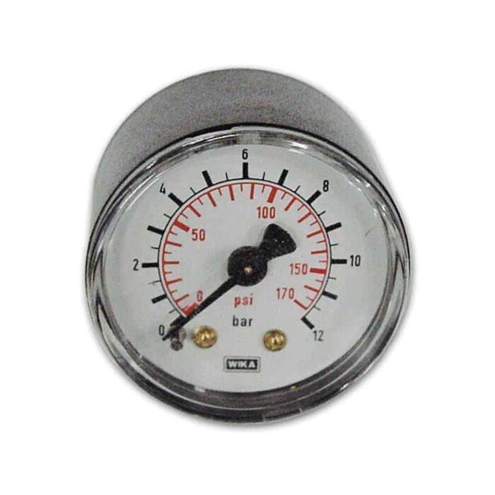 Manometro Attacco posteriore per compressori Walmec  Art.61301 filettatura 1/8"