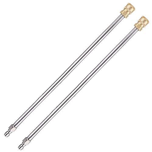 Frunimall Set di 2 prolunghe pulitore ad alta pressione, 13", 4000 psi, (l7P)