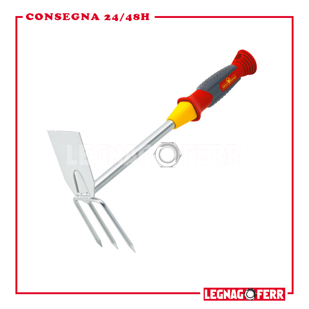 Zappetta Doppia 2 in 1 Wolf Garten LN-2K Multiuso Attrezzi Manuali 3022000