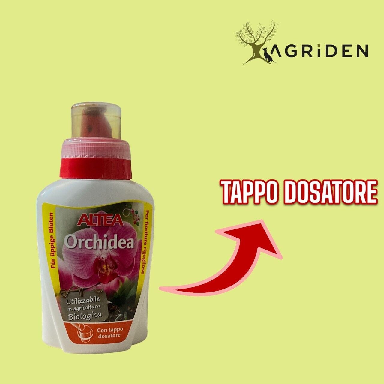 Altea ORCHIDEE 300gr concime naturale liquido per orchidee