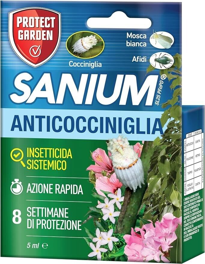 Protect Garden Sanium SL 25 Anticocciniglia PFnPO, Insetticida Sistemico Concent