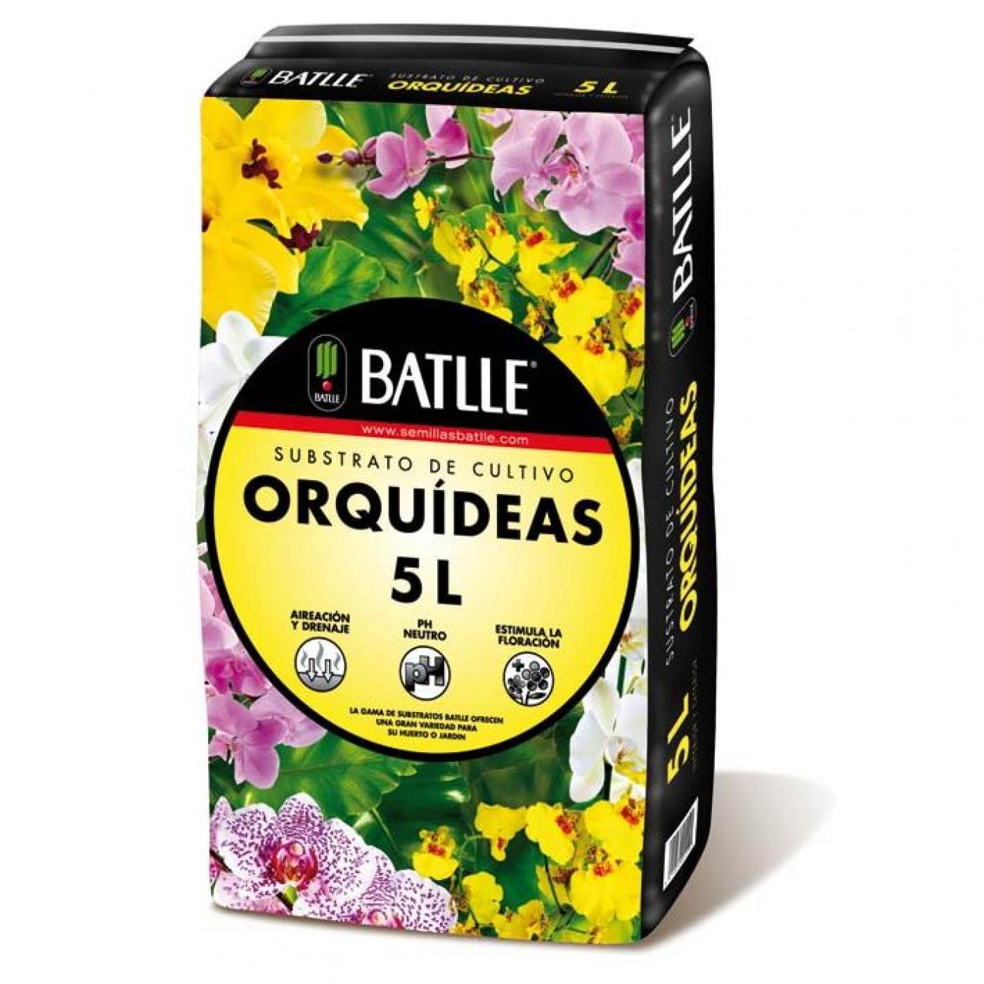 Substrato / Torba per Coltivazione Esterno Batlle Orchidee (5L)