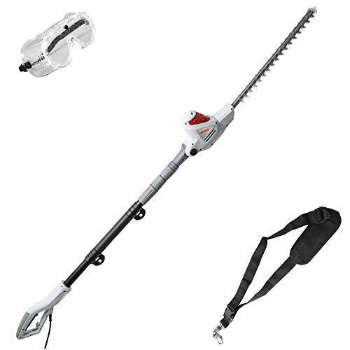 IKRA tagliasiepi telescopico elettrico ITHS 600, 600W, lunghezza 51cm, incl. tra