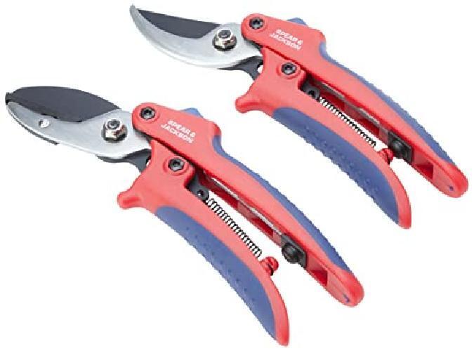 Spear & Jackson CUTTINGSET2 - Set di cesoie bypass e a incudine