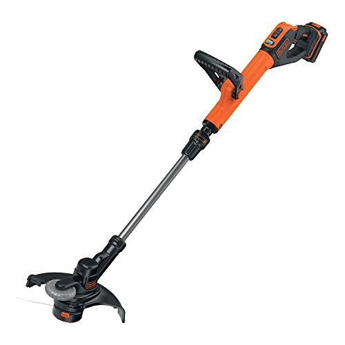 Black & Decker Stc1820Pc-Qw Tagliabordi A Batteria Litio 18V-2.0Ah, Taglio 28 Cm