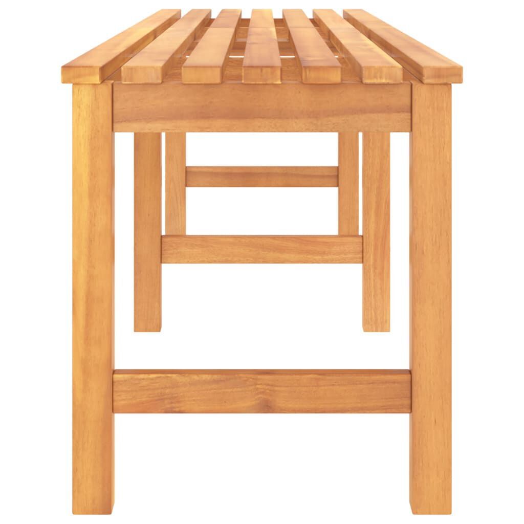AX Panchina 180x40x45cm Teak Raffinato Stagionato Legno Giardino Patio 0K 316633