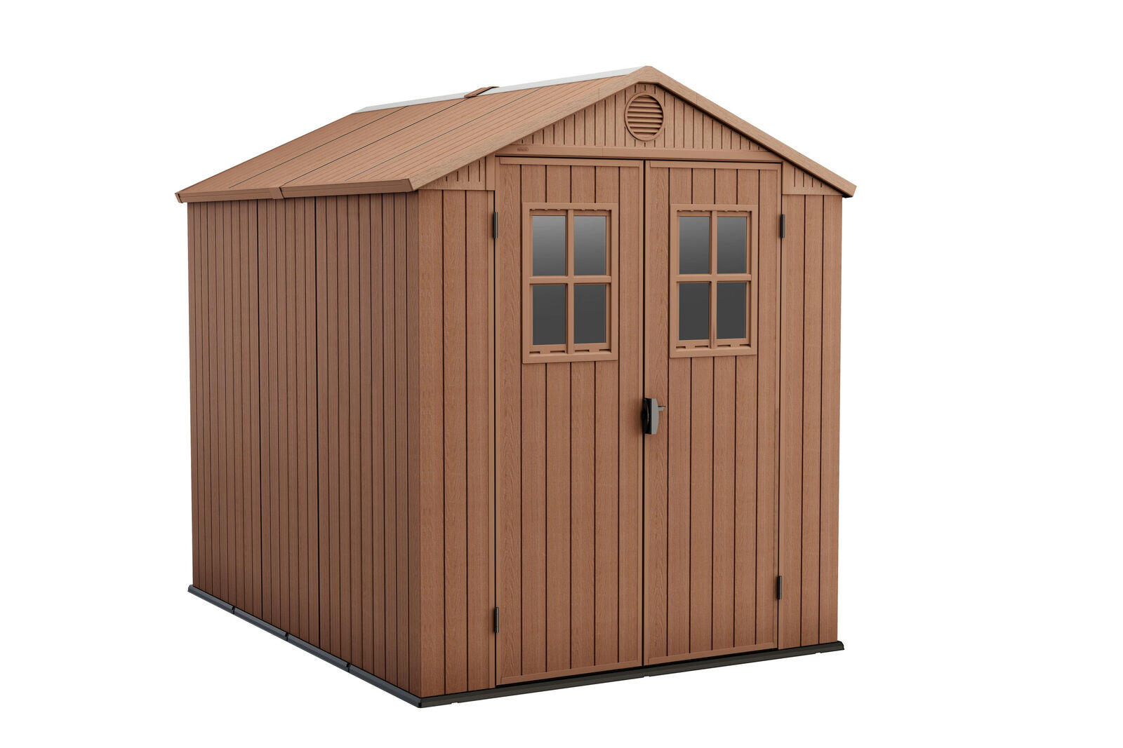 Casetta in Resina Darwin 6X8 Marrone Finestra Frontale 190X244X221H Cm Keter