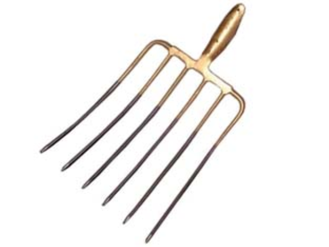 Forca a 6 denti classica "orsatti" 1 pezzi Il campo
