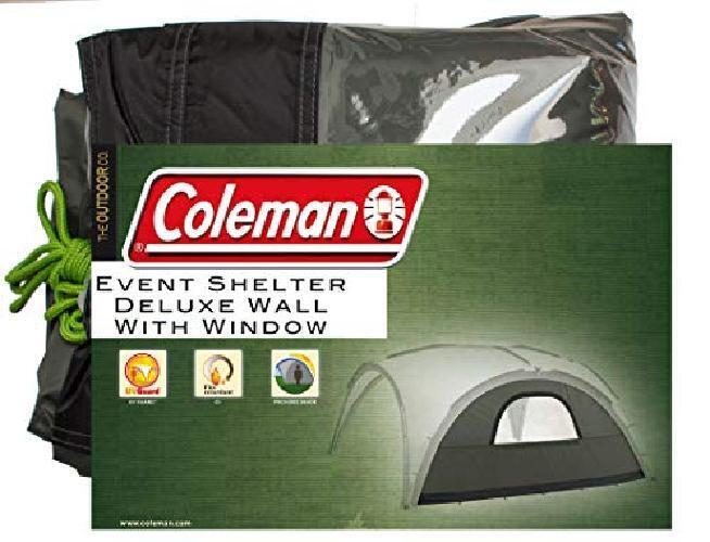 COLEMAN Event Shelter Deluxe Parete Laterale con Finestre per Gazebo, Nero