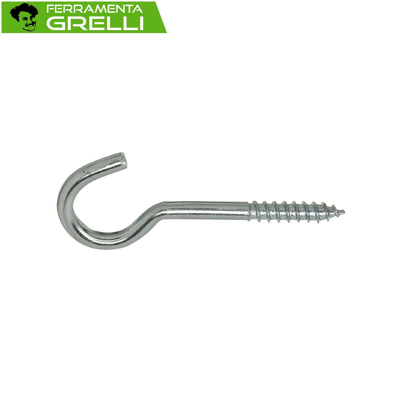 GANCIO A VITE (18 x 50) D.10 x L.16 x d.3,00 mm • 200 pz