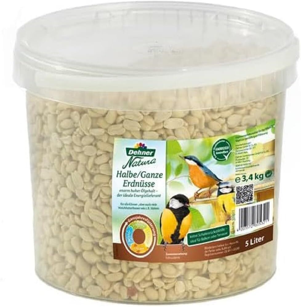 Dehner Natura, Mangime per Uccelli Selvatici, 3.4 kg (Confezione da 1)