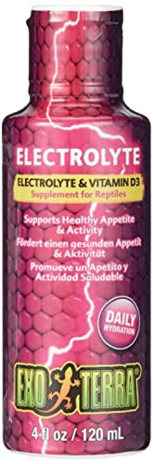 Exo Terra Electrolytes Vitamina D3 120 Ml