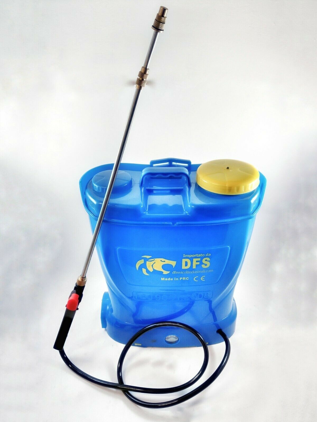 POMPA IRRORATRICE A SPALLA BATTERIA DFS 16LT A SPALLA ZAINO AUTONOMIA 5H DISERBO