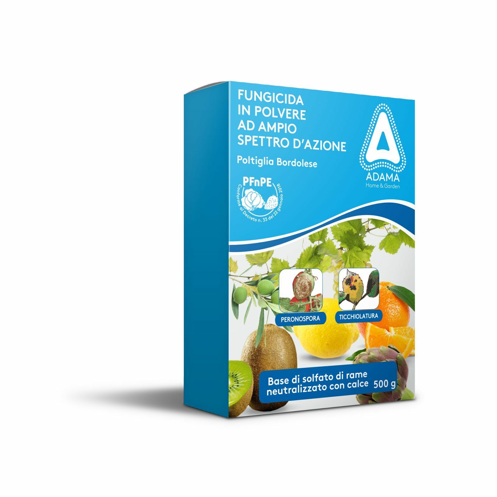 Adama Poltiglia-Bordolese 20 WG verderame Fungicida contro Peronospora 500 gr