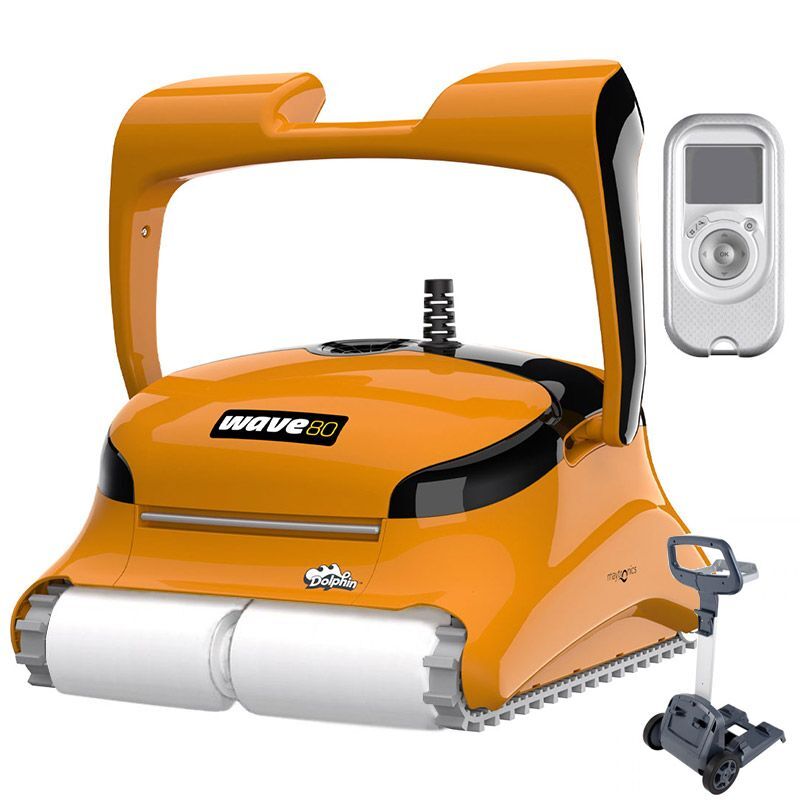 Robot piscina Dolphin Wave 80 spazzole in Kanebo