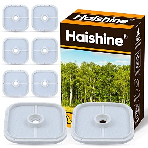 HAISHINE 8Pcs Filtro Aria per Echo SRM-266 SRM-280 PE-280 PB-251 PB-255 (x6Z)