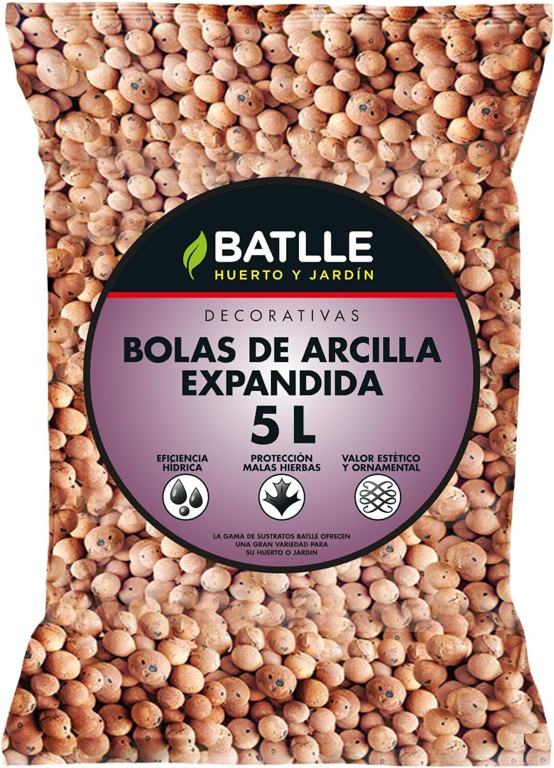 Semillas Batlle 960070UNID - Substrato a sfere di argilla espansa, 5 l